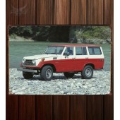 Металлическая табличка Toyota Land Cruiser 50 US-spec (FJ56VL)